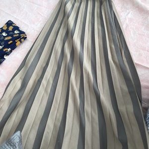 Pleated mid-length Zara collection Skirt EUC